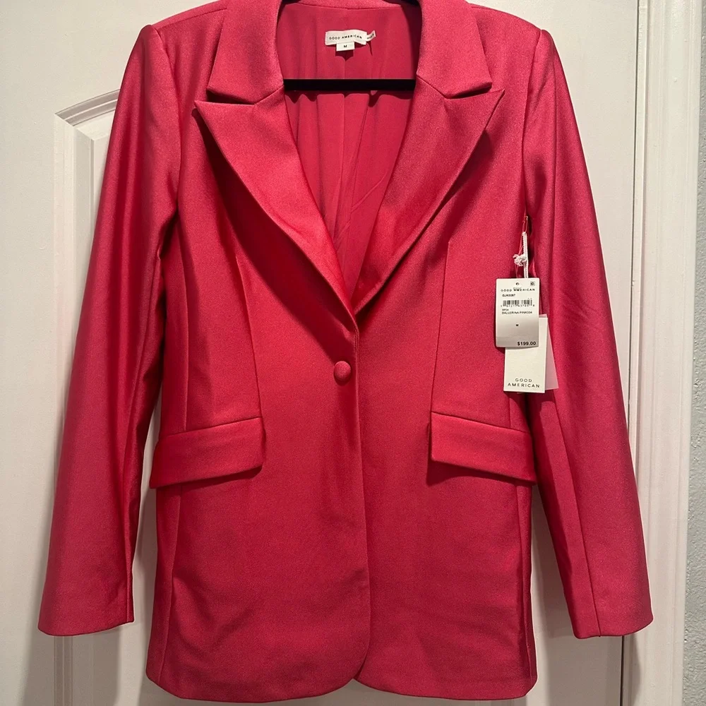 Good American Ballet Pink Blazer - Picture 5 of 8